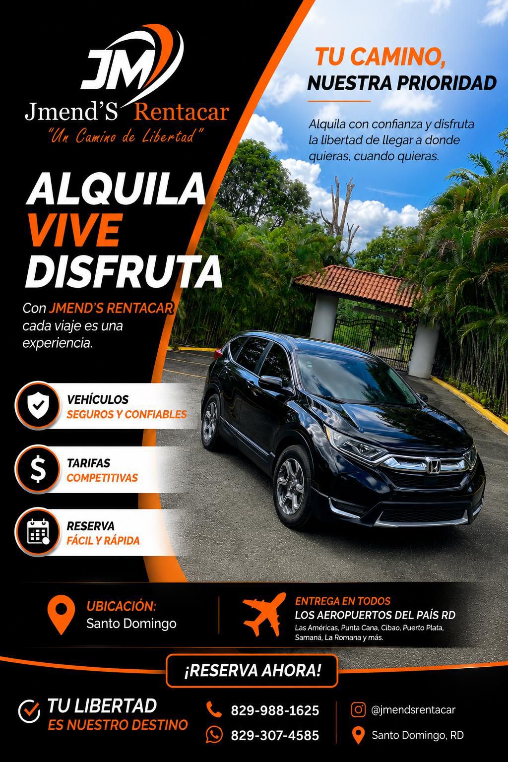 Marketing de Jmend's Rentacar